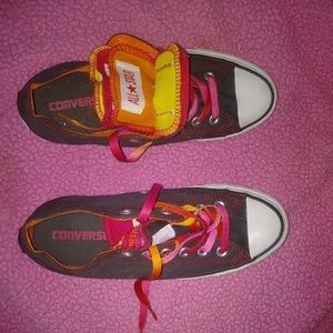 [Converse] Red, pink, and orange